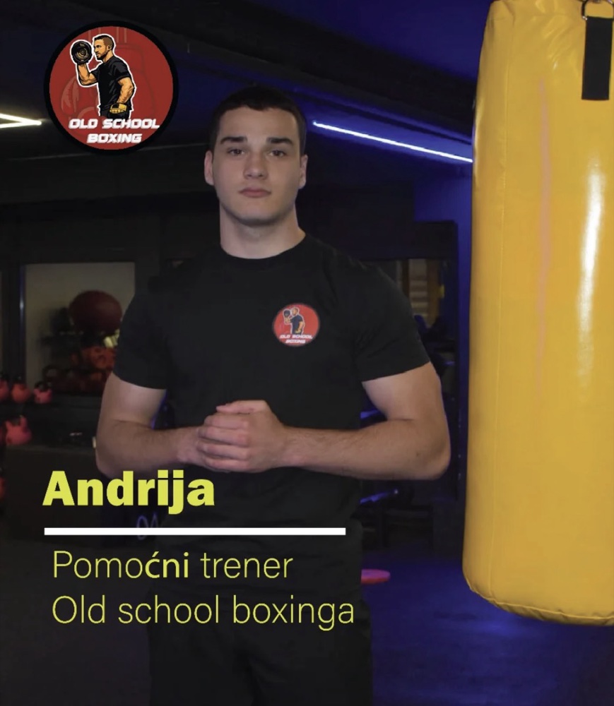 Andrija — Pomoćni trener Old School Boxinga