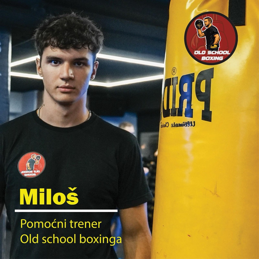 Miloš — Pomoćni trener Old School Boxinga